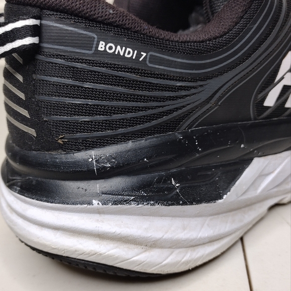 Hoka One One Bondi 7 Men's Training Running Athletic Shoes Sz 9.5 - Picture 14 of 15